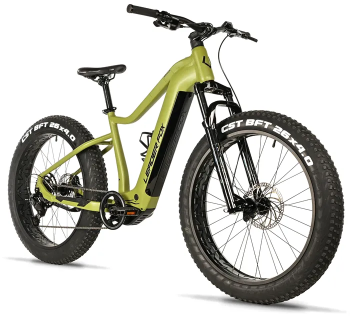 E-BIKE 26" BRAGA,FAT BIKE,18"-1, ARMY GREEN (M510)