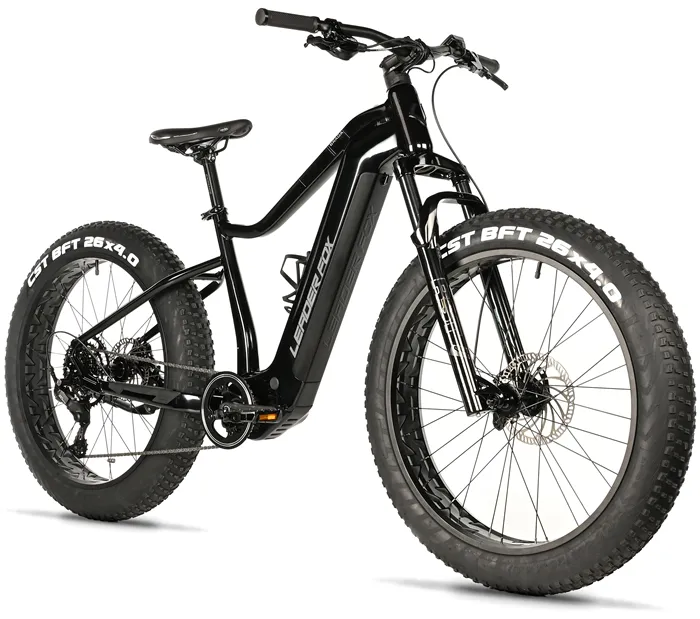 E-BIKE 26" BRAGA,FAT BIKE,18"-2, BLACK SHINY (M510)