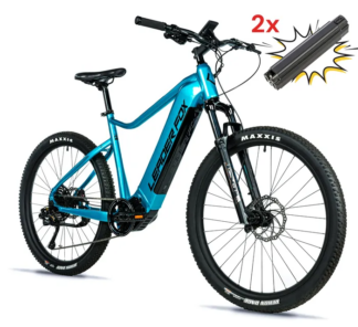 E-BIKE KENT 27,5", 17,5"-1, BLUE LIGHT (M510)