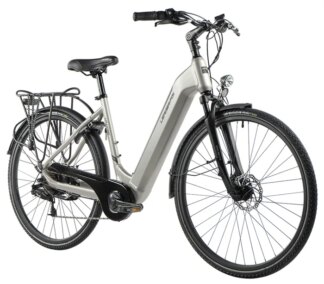 E-BIKE 28" INDUKTORA 20"-3, SILVER (rear motor)