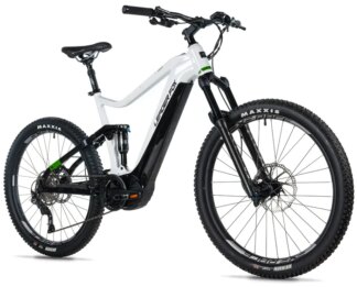 E-BIKE ARRAN FULL SUSP. 27,5", 19,5"-1, WHITE SHINY (PANASONIC)