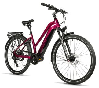E-BIKE 28" LUCAS LADY 16,5"-2, VIOLET SHINY (M420)