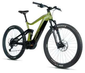 E-BIKE ARRAN FULL SUSP. 27,5" 17,5"-1, ARMY GREEN (PANASONIC)