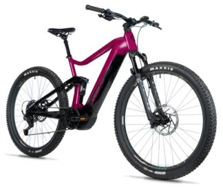 E-BIKE ARRAN FULL SUSP. 27,5", 17,5"-2, VIOLET SHINY (PANASONIC)