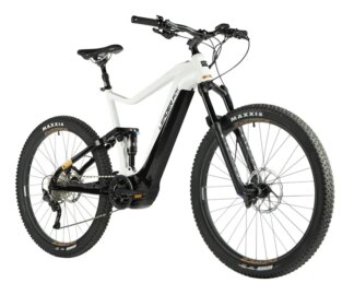 E-BIKE ARRAN FULL SUSP. 29", 19,5"-1, WHITE SHINY (PANASONIC)
