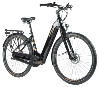 E-BIKE 28" NEBA CITY 20"-2, BLACK (M420,NEXUS)