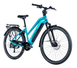 E-BIKE 28" SANDY LADY 16,5"-2, BLUE LIGHT (REAR MOTOR)