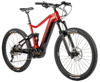 E-BIKE ARRAN FULL SUSP. 29", 19,5"-2, DARK RED SHINY (PANASONIC)