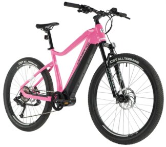 E-BIKE SWAN GENT 27,5", 19,5"-3, PINK SHINY (MODEST)