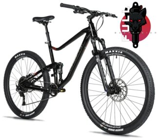 TRION FULL.SUSP 29, 17,5"-1, BLACK SHINY