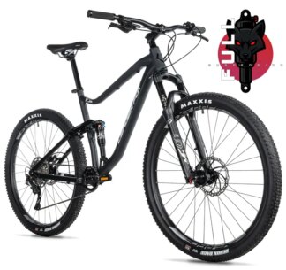 TRION FULL.SUSP 29, 19,5"-1, BLACK MATT