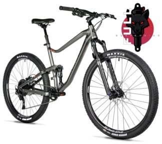 TRION FULL.SUSP 29, 19,5"-2, GREY SHINY