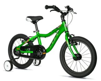 BUBU BOY 16"-2, GREEN (V-BRAKE/CHAIN)