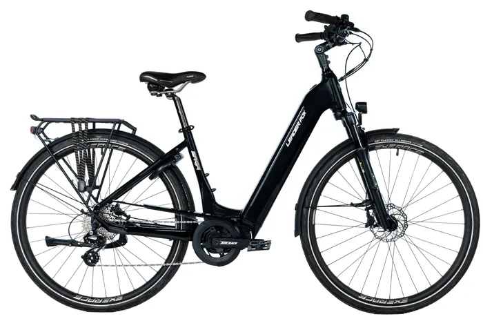 E-BIKE 28" SAGA CITY 20"-1, BLACK SHINY (MODEST) - Obrázek 2