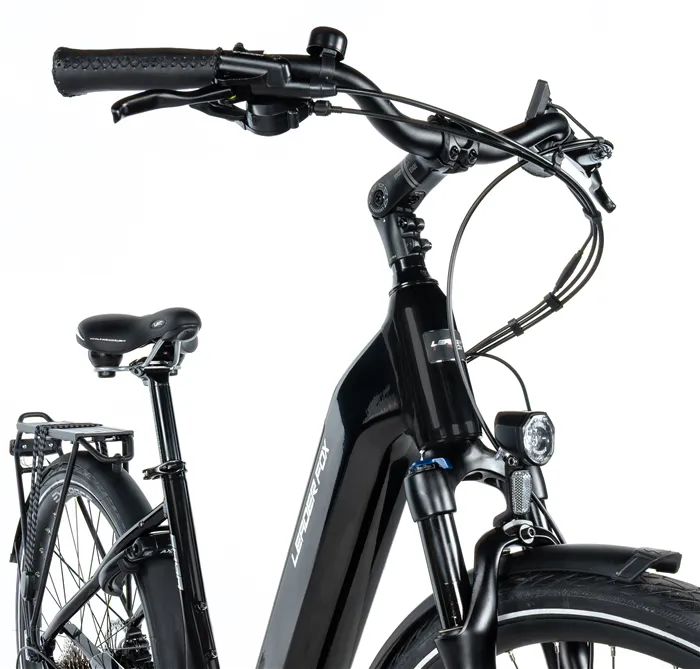 E-BIKE 28" SAGA CITY 20"-1, BLACK SHINY (MODEST) - Obrázek 3
