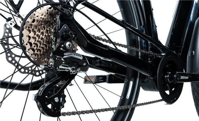 E-BIKE 28" SAGA CITY 20"-1, BLACK SHINY (MODEST) - Obrázek 5