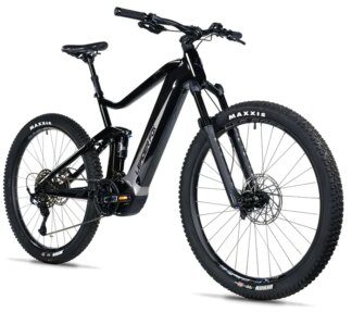E-BIKE AYRA FULL.SUSP 29", 21,5"-2, BLACK SHINY (PANASONIC)