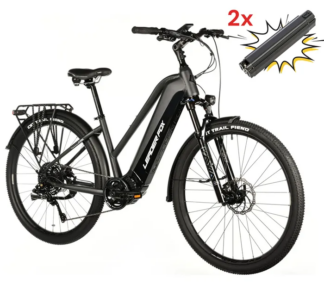 E-BIKE 28" BARNET LADY 18"-1, GREY MATT (M510)