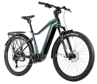 E-BIKE 28" BEND GENT CROSS 17,5"-2, GREEN BOTTLE (M510)