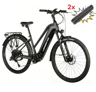 E-BIKE 28" BARNET LADY 16,5"-1, GREY MATT (M510)