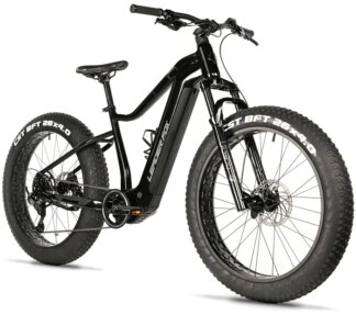 E-BIKE 26" BRAGA,FAT BIKE,18"-2, BLACK SHINY (M510)