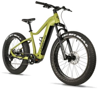 E-BIKE 26" BRAGA,FAT BIKE,20"-1, ARMY GREEN (M510)