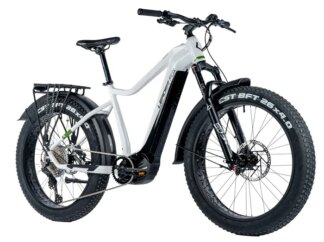 E-BIKE 26" BRASA,FAT BIKE,20"-1, WHITE SHINY (PANASONIC)