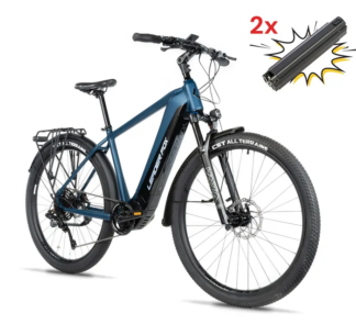 E-BIKE 28" BARNET GENT 19"-2, BLUE MATT (M510)