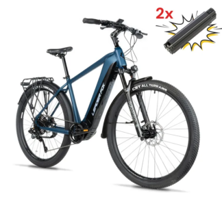 E-BIKE 28" BARNET GENT 22,5"-2, BLUE MATT (M510)