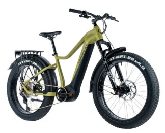 E-BIKE 26" BRASA,FAT BIKE,20"-4, ARMY GREEN (PANASONIC)