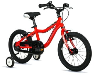 BUBU BOY 16"-1, RED (V-BRAKE/CHAIN)