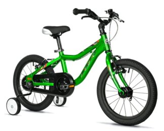 BUBU BOY 16"-2, GREEN (V-BRAKE/CHAIN)