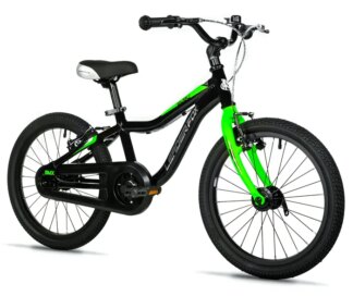 BUBU BOY 18"-2, BLACK SHINY (V-BRAKE/CHAIN)