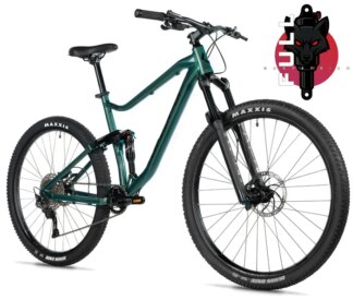 CASPER FULL.SUSP 29, 19,5"-2, GREEN BOTTLE