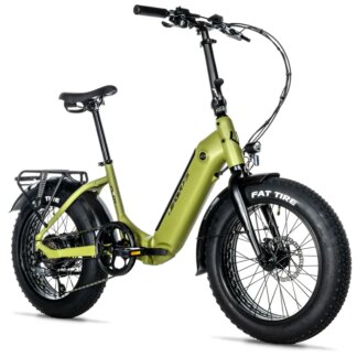 E-BIKE 20" CODY-1, FOLDING BIKE, ARMY GREEN (REAR MOTOR)