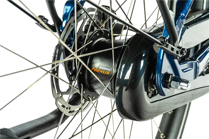 E-BIKE 28" NEBA CITY 20"-1, DARK BLUE SHINY (M420,NEXUS) - Obrázek 3