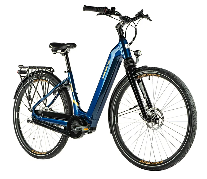 E-BIKE 28" NEBA CITY 16,5"-1, DARK BLUE SHINY (M420,NEXUS)