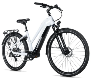 E-BIKE 28" EXETER LADY 20"-1, WHITE SHINY (M420)