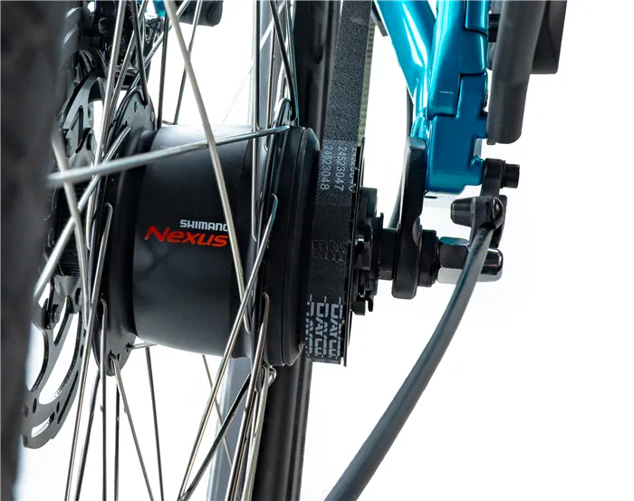 E-BIKE 28" TERTIUM CITY 16,5"-2, BLUE LIGHT (M420/NEXUS 8, BELT) - Obrázek 7