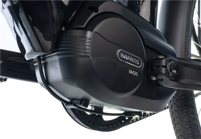 E-BIKE 28" TERTIUM CITY 16,5"-1, BLACK SHINY (M420/NEXUS 8, BELT) - Obrázek 8