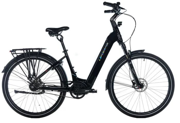 E-BIKE 28" TERTIUM CITY 18"-1, BLACK SHINY (M420/NEXUS 8, BELT) - Obrázek 3