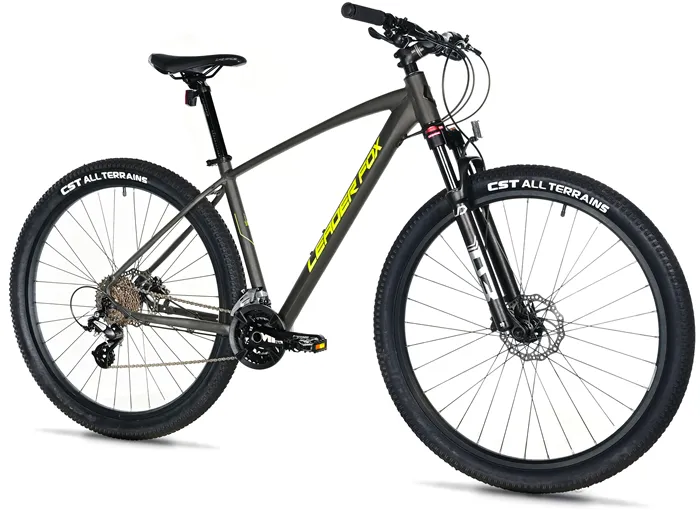 EVOLUTION 29, 18"-1, GREY MATT - YELLOW LOGO