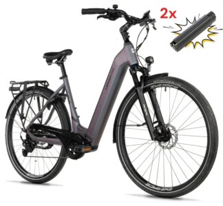 E-BIKE 28" VIVALO 20"-3, GREY CHANGING (M420)