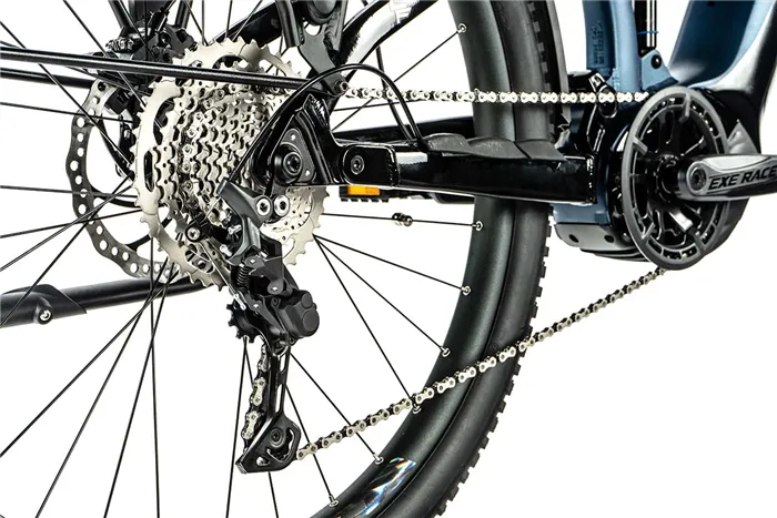 E-BIKE AXEN FULL SUSP. 29",MUDGUAD, 19,5"-2, DARK BLUE MATT (PANASONIC) - Obrázek 3