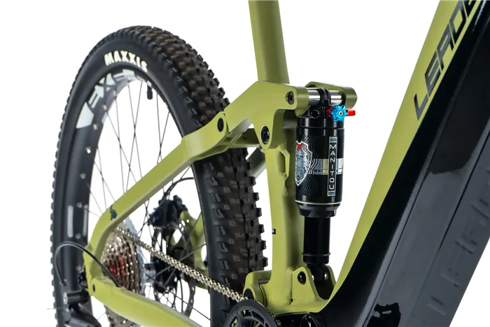 E-BIKE AYRA FULL.SUSP 29", 21,5"-5, GREEN MILITARY (PANASONIC) - Obrázek 3