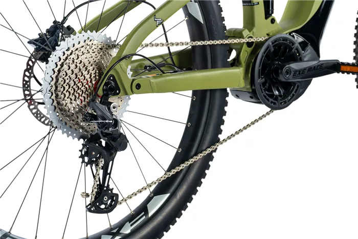 E-BIKE AYRA FULL.SUSP 29", 21,5"-5, GREEN MILITARY (PANASONIC) - Obrázek 5