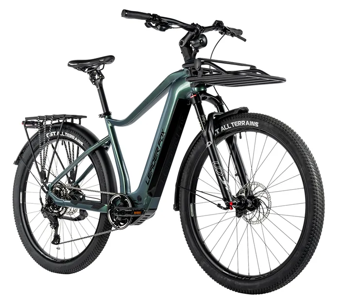 E-BIKE 28" BEND GENT CROSS 17,5"-2, GREEN BOTTLE (M510) - Obrázek 2
