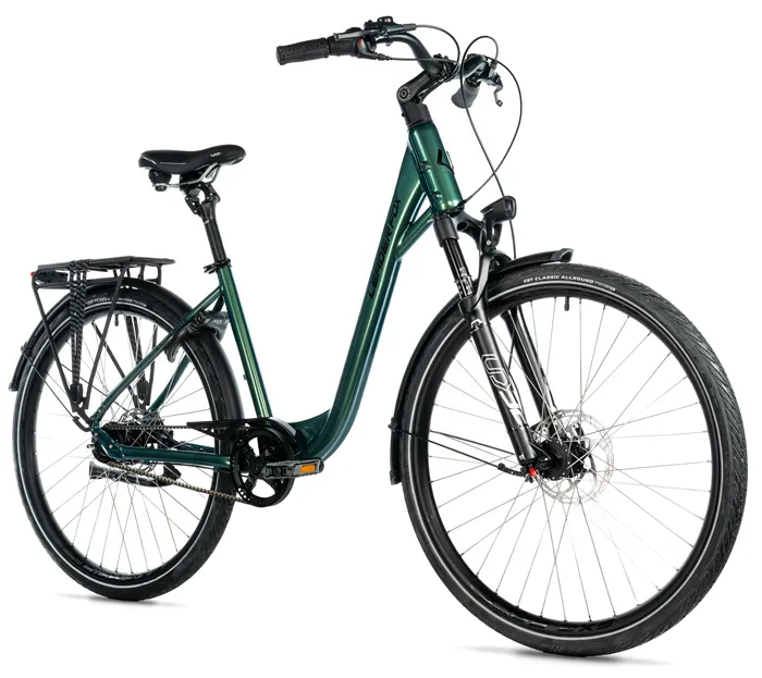 CITY BIKE ESCALANTE 28", GREEN BOTTLE 18"-2 (NEXUS 8SPEED, BELT)