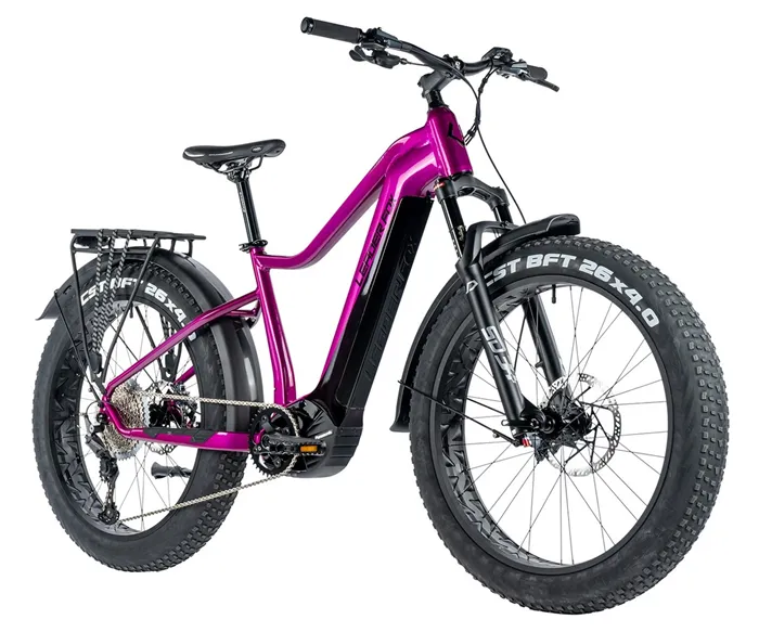 E-BIKE 26" BRASA,FAT BIKE,18"-3, VIOLET SHINY (PANASONIC)