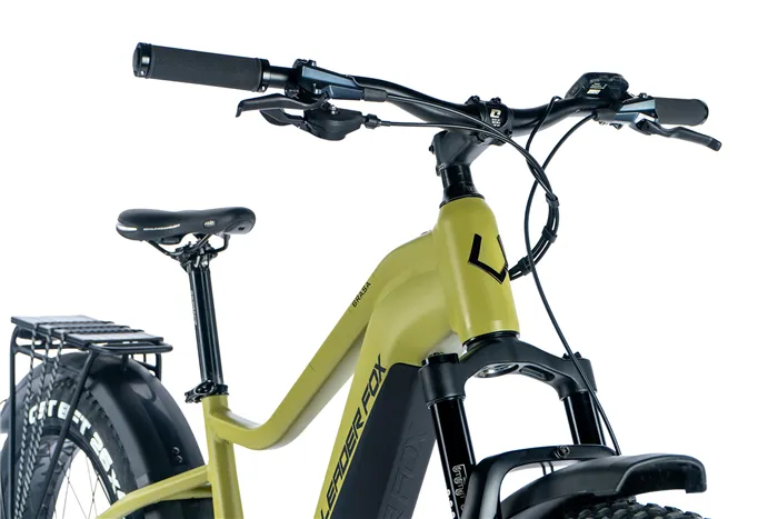 E-BIKE 26" BRASA,FAT BIKE,20"-4, ARMY GREEN (PANASONIC) - Obrázek 2
